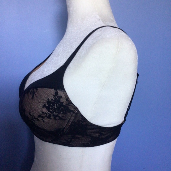 Piege Black Plunge Bra 34C - Picture 3 of 6